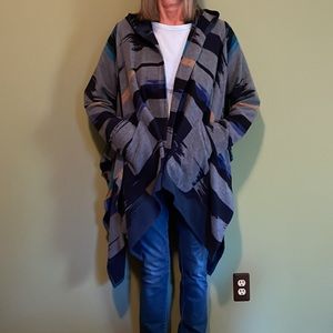 Betabrand Blanket Poncho